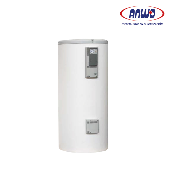 ACUMULADOR CORAL VITRO 300 LTS INTERCAMBIADOR SIMPLE SERPENTIN 8 BAR.